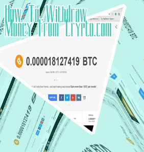 Withdrawing money from crypto com